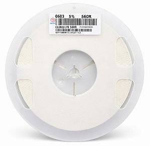 CL0603JN560R Resistor SMD 560 Ohm 0603 5% – Carretel 5.000 Peças