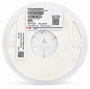 Capacitor Cerâmico 1.8pF 50V C0G 0603 - 4.000 Peças (0603CG1R8C500NT)