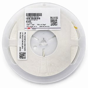 Capacitor Cerâmico 1.8pF 50V 0805 SMD - 4.000 Peças (0805CG1R8C500NT)