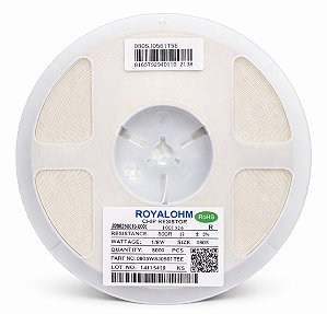 Rolo 5.000 Resistor SMD 560 Ohm 0805 1/8W ±5% Royalohm 0805W8J0561T5E