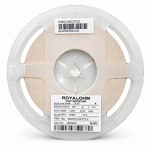 10.000x Resistor SMD 4K7 0402 0.0625W 5% Royalohm 0402WGJ0472TCE