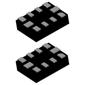 Chip AW17445FCR QFN-10 SMD – Comutador de Antena RF SP4T