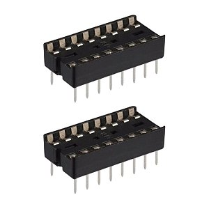 Soquete Estampado 16 Pinos MAC16 PTH