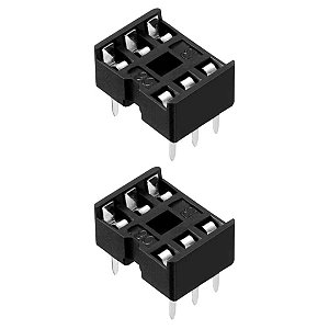 Soquete 16 Pinos MAC16 Estampado DIP Through Hole