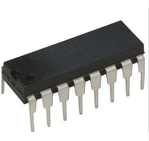 Circuito Integrado M74HC368BI DIP16 Buffer Não Inversor Hex CMOS HC