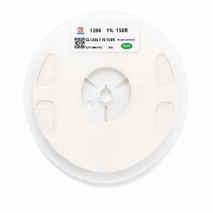 Resistor SMD 1206 150 Ohms 1/4W 1% – Embalagem 5.000 Unidades (CL1206FN 150R)