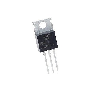 BT137-600E Triac 8A 600V Encapsulamento TO-220 Alta Performance