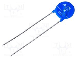 S10K50 Varistor EPCOS 10K 50V Disco 10mm Anti Surto