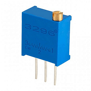 Trimpot Multiturno 20K Ohms 3296W Vertical 25 Turn Precision (203)
