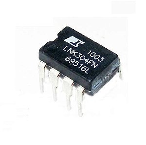 LNK304PN IC Conversor AC-DC Offline 85-265V DIP8 LinkSwitch-TN