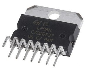 IC L298N Ponte H Dupla Driver de Motor DC/Stepper 46V 2A STMicroelectronics