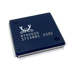 Chip RTD2020 SMD PLCC Controlador de Painel LCD com OSD e Conversor ADC Realtek