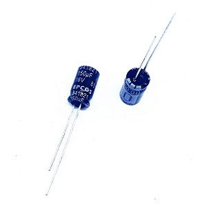 Capacitor Eletrolítico 150uF x 16V 85°C 6.3x11mm EPCOS