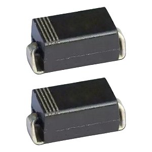 Diodo M7 1N4007 SMD 1A 1000V SMA DO-214AC Uso Geral