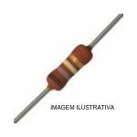 Resistor 15 Ohm 2W 5% Filme Metálico Axial Alta Estabilidade