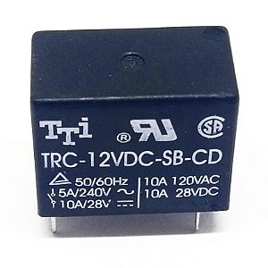 Relé 5V 10A PCB Controle de Carga Alta Potência