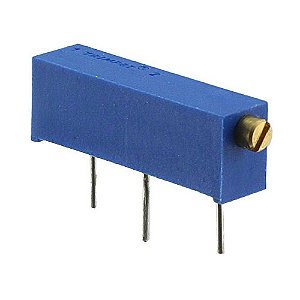 Trimpot 100KΩ 3006P 15 Voltas Ajustável Horizontal (104)tr