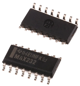 MAX232DR CI SOIC-16 Conversor Nível RS232 TTL/CMOS Texas