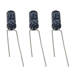 Capacitor 47uF 16V Eletrolítico 85°C 5x11mm Alta Confiabilidade