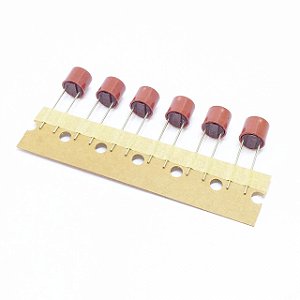 Pico Fuse 2A 250V Radial 8mm Proteção Contra Sobrecorrente