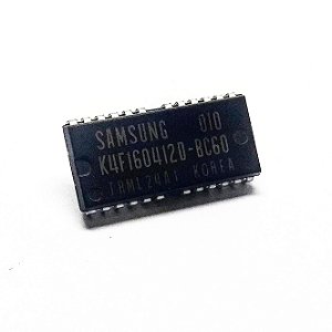 Circuito Integrado KF160412D-BC60 RAM Dinâmica DRAM SOJ-24 SMD Samsung