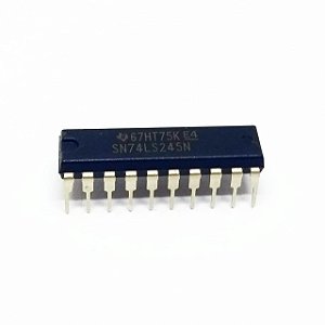 CI SN74LS245N DIP-20 Transceptor Octal 8 Bits Controle de Direção