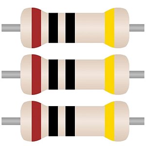 Resistor 10 Ohms 2W 5% Filme Metálico Axial