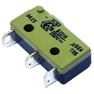 Micro Switch 3 Terminais 6A 250V Sem Roldana Ação Rápida XC63