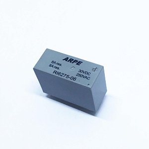 Rele 8A 30V RI6275-06 8 Pinos Comutação Arpe