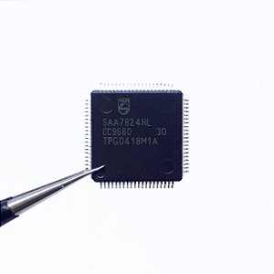 CI Philips SAA7824HL Processador de Sinal CD/DVD LQFP-80