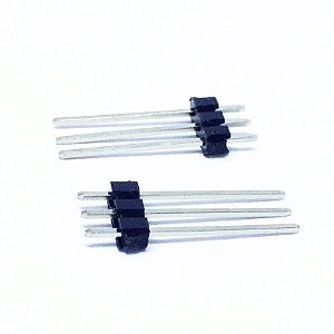 Conector Barra de Pinos 1x3 2mm Macho 180° PCB