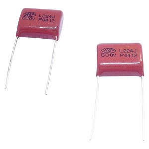 Capacitor 220nF 630V Poliéster Metalizado Pitch 15mm 220K