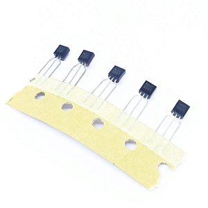 Transistor NPN 2N5551 160V 600mA TO92 Amplificação Sinal
