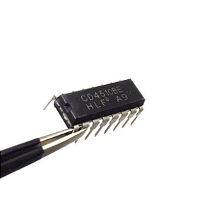 Circuito Integrado CD4510BE Contador Binário BCD UP/DOWN DIP16