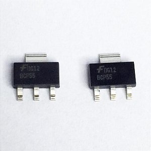 Transistor NPN BCP55 SMD SOT-223 Alta Corrente
