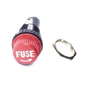 Porta Fusível 5x20mm Painel BLX-1 Suporte para Fusível Vidro