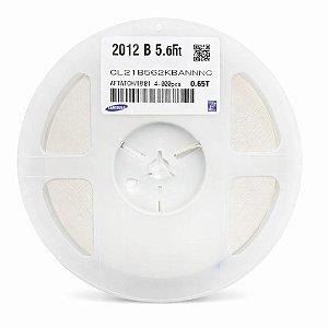 Rolo 4000x Capacitor SMD 5.6nF 50V X7R 0805 CL21B562KBANNNNC 10%
