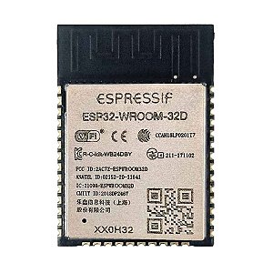 Módulo ESP32 WROOM 32D N4 WiFi + Bluetooth Espressif