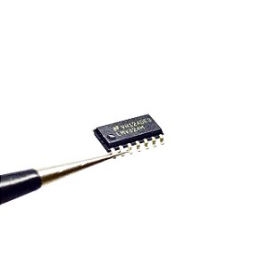 LMV324M Circuito Integrado OpAmp Quad 4 Canais SOIC-14 CMOS