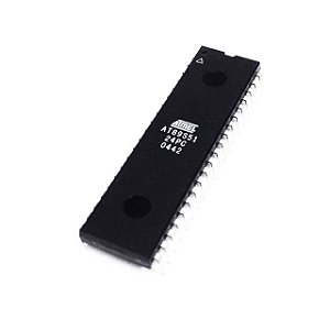 Circuito Integrado AT89S51 DIP-40 24MHz 4KB Flash 8 Bits