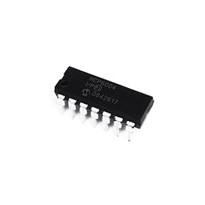 Circuito Integrado MCP6004-I/P Amplificador Operacional 4 Canais DIP-14