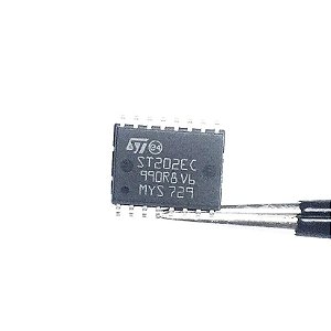 ST202EC CI SMD SOIC-16 Conversor RS232 Driver Line