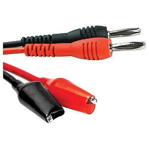 Cabo de Medição Banana 4mm + Jacaré HK-23 Hikari Profissional