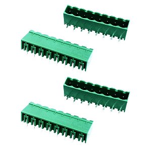 Conector KF2EDGRC 8 Vias Passo 5.08mm 90° Macho