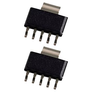 CI TPS79601 SMD SOT223-6 LDO Ajustável Alta Corrente