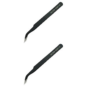 Pinça de Precisão Curva ESD-15 116mm Antiestática Vetus