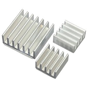 3 Dissipadores de Calor para Raspberry Pi – Kit Completo de Cooling