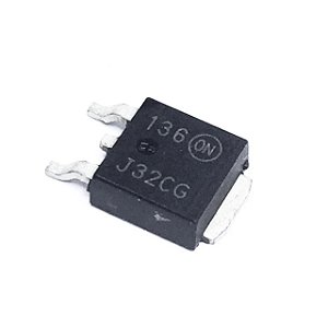Transistor SMD KSH32CTF PNP 3A 100V DPAK TO-252 Potência