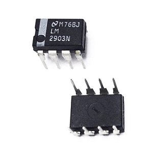 Circuito Integrado LM2903N DIP8 Comparador Analógico Duplo Industrial