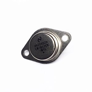 Circuito Integrado Regulador 12V LM7812CK TO3 Metal